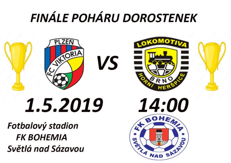 Finále poháru dorostenek ve Světlé 1.5.2019