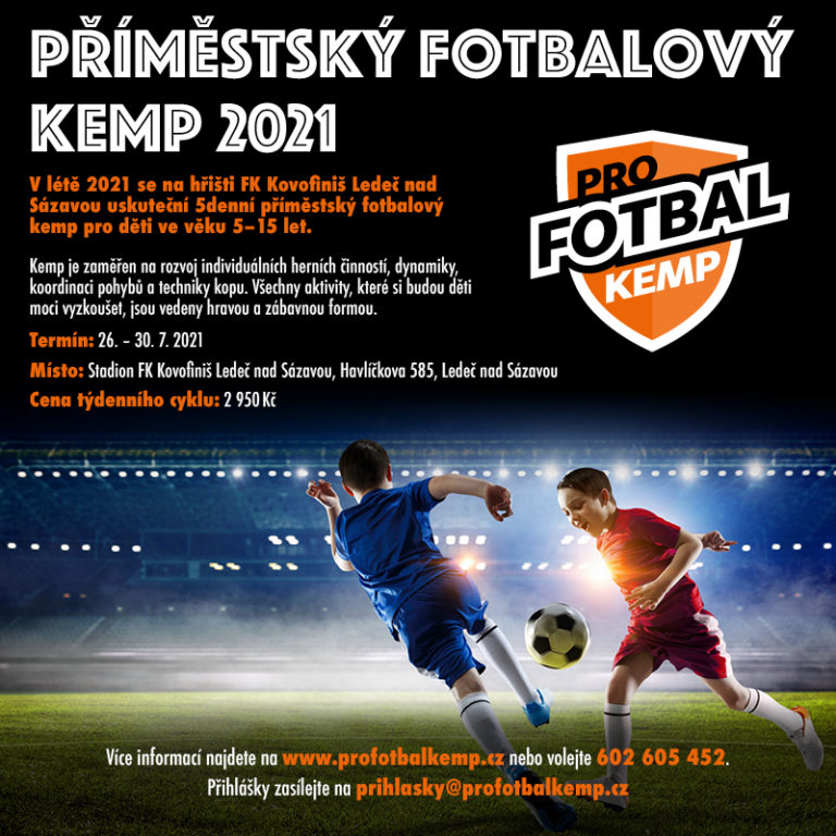 PŘÍMĚSTSKÝ FOTBALOVÝ KEMP 2021